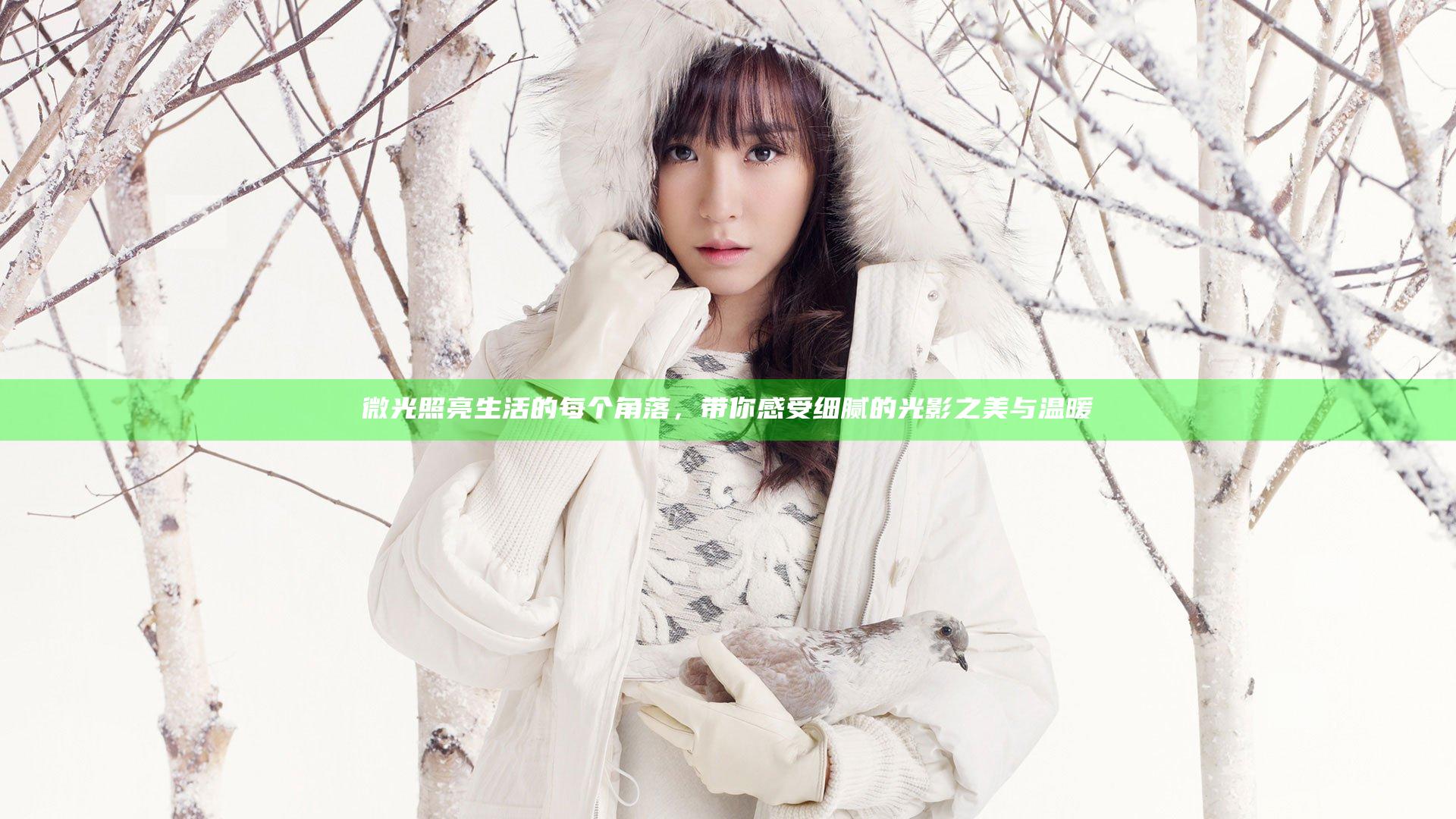微光照亮生活的每个角落，带你感受细腻的光影之美与温暖