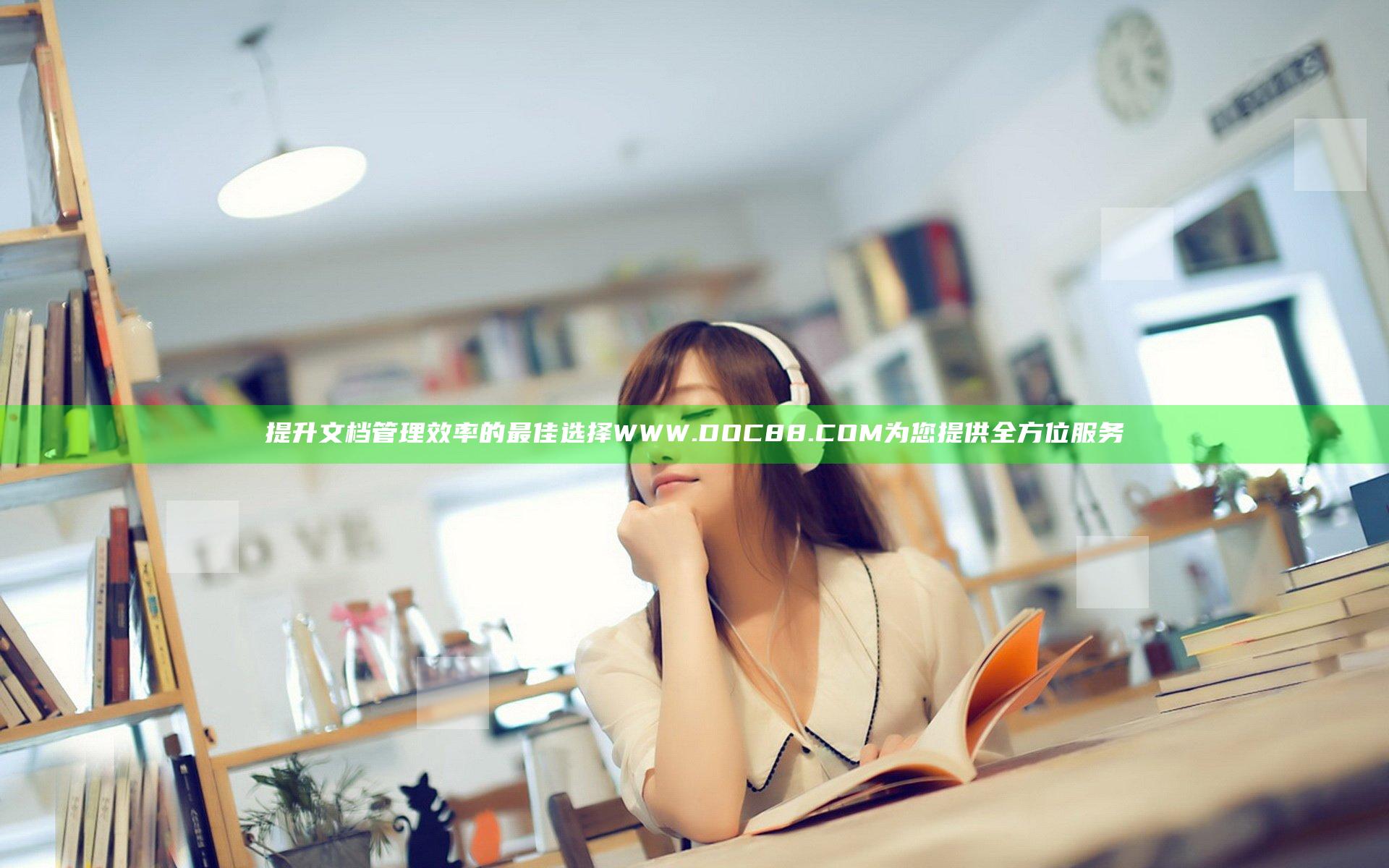 提升文档管理效率的最佳选择WWW.DOC88.COM为您提供全方位服务